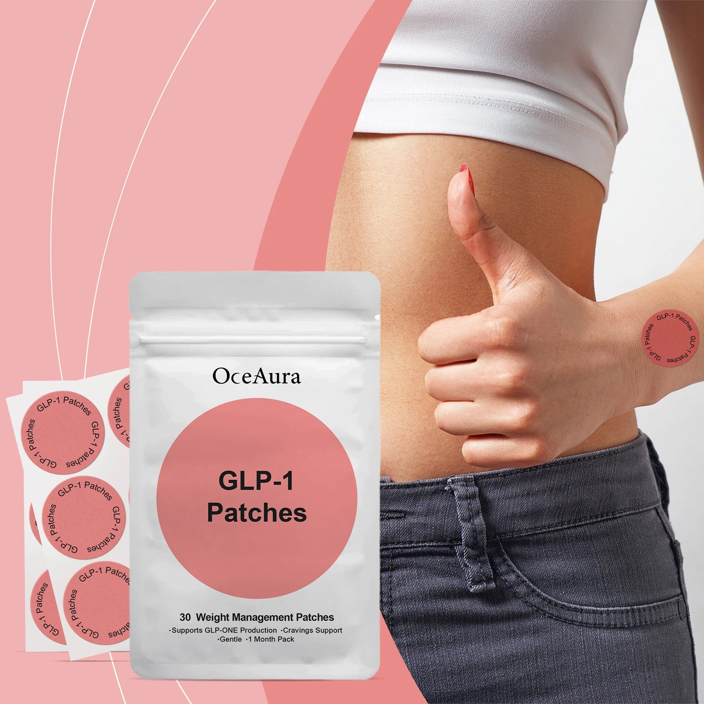 TheBodyish™ 30-Day Metabolic Balance Patches – Vegan, Steady Release, Natural Slimming